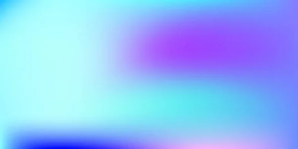 Pastello morbido. Blu vibrante, Teal, Neon Concept. — Vettoriale Stock