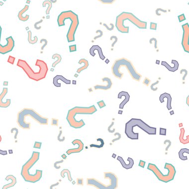 Kusursuz bir örnek. Soru işaretleri, şüphe, faq