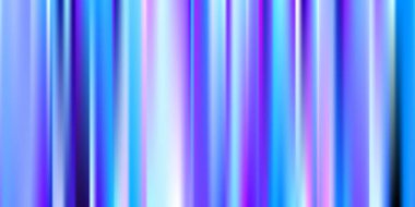 Holografik Soft. Canlı Mavi, Teal, Neon Kavramı