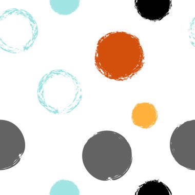 Renkli Polka Noktaları 