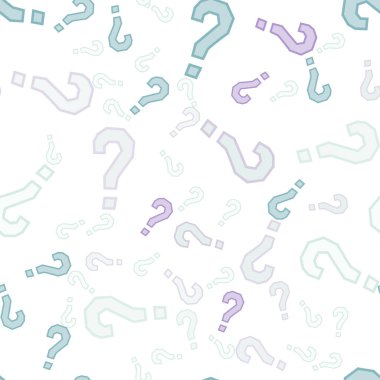 Kusursuz bir örnek. Soru işaretleri, şüphe, faq