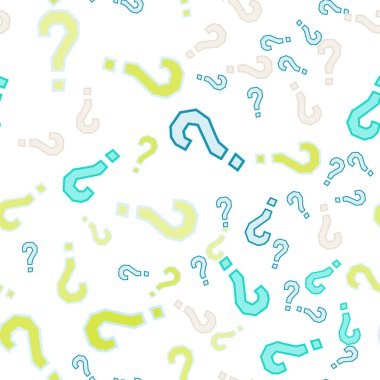 Kusursuz bir örnek. Soru işaretleri, şüphe, faq