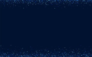 Karanlık Parlak Grafik Gökyüzü Şablonu. Mavi Gökada 