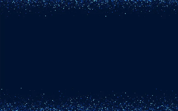 Dark Shiny Graphic Sky Template. Blauwe Melkweg — Stockvector