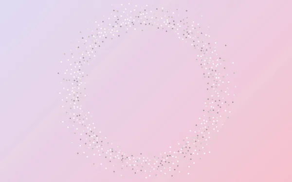 Λευκό Splash Χριστούγεννα ροζ φόντο. Χαρούμενη κουκίδα — Διανυσματικό Αρχείο