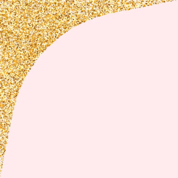 Golden Dot fundo rosa brilhante. Transparente — Vetor de Stock