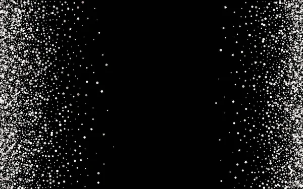 Blanc Dot Luxe fond noir. Transparent — Image vectorielle