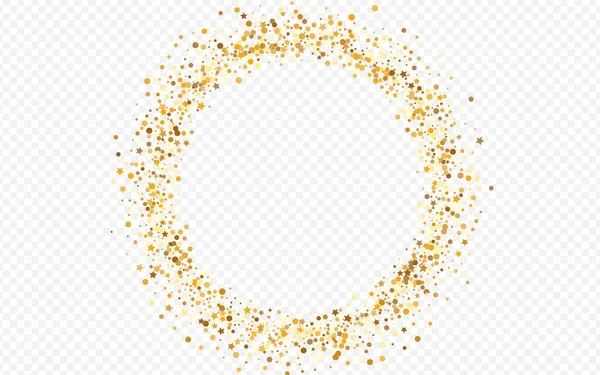 Golden Circle Σύγχρονο διαφανές φόντο. — Διανυσματικό Αρχείο