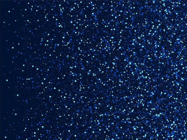 Blue Galaxy Graphic Sparkle Illustration (en inglés). Plata — Vector de stock