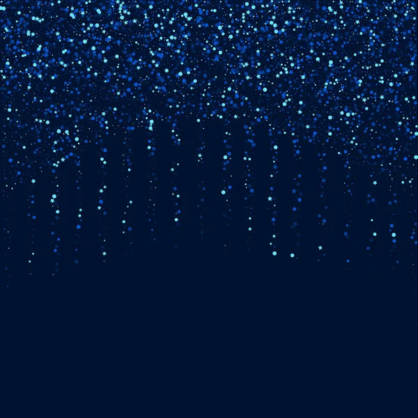 Λευκό κομψό ψηφιακό έναστρο σύνορο. Μπλε — Διανυσματικό Αρχείο