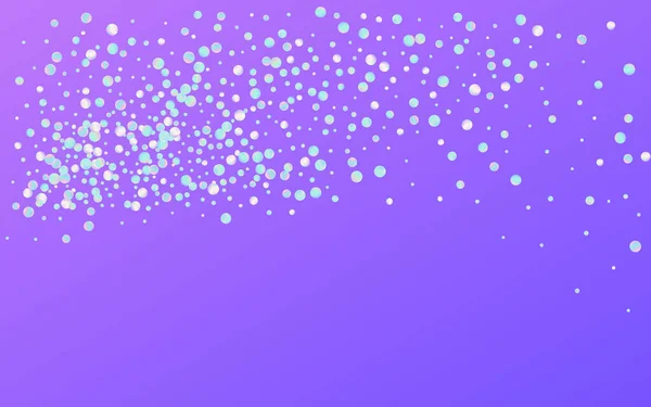 Barevné Polka Abstraktní modré pozadí. Hologram — Stockový vektor