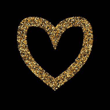 Sarı Nokta Noel Siyah Arkaplan. 