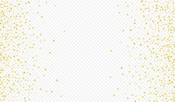 Gold Shard Transparent Transparent Background. — Stock Vector