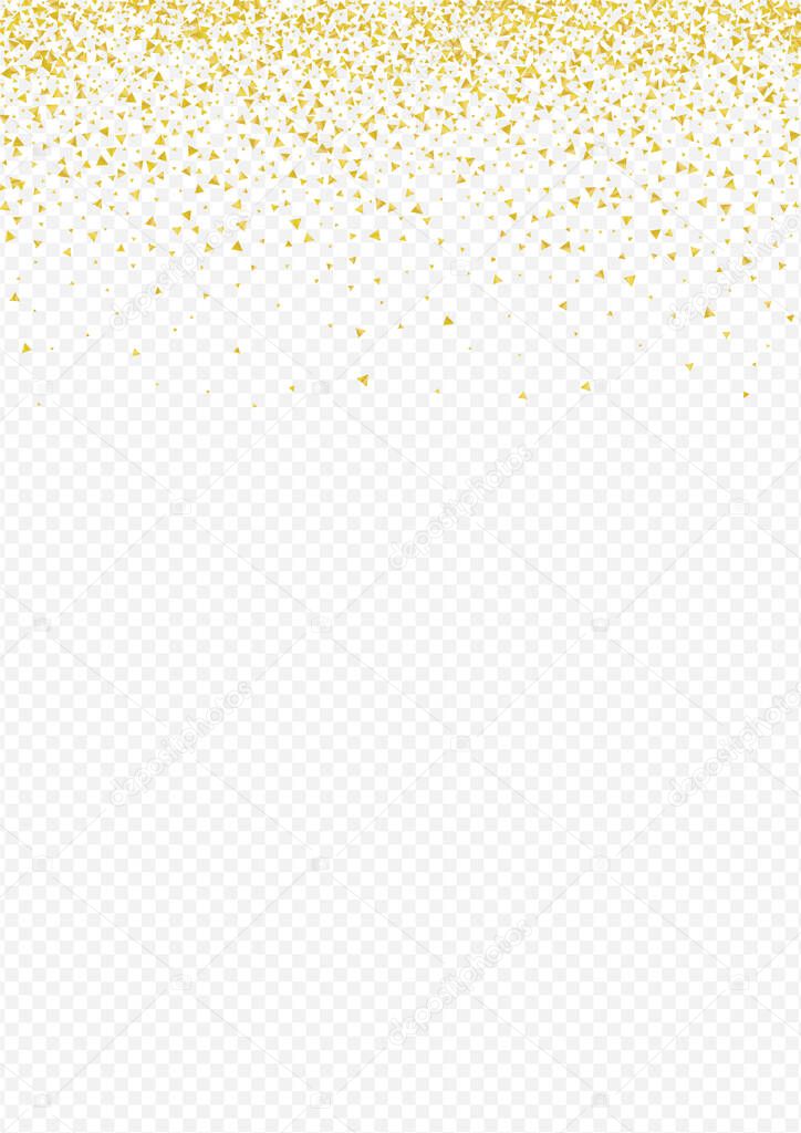 Gold Shine Holiday Transparent Background. Rich 