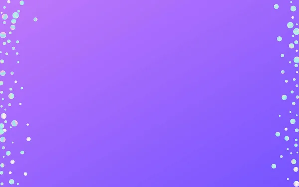 Arcobaleno Confetti Felice sfondo blu. — Vettoriale Stock