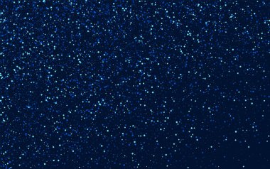 Mavi Kozmos Vektör Parlatıcı Doku. Beyaz Işık 