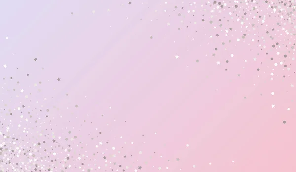 Ασημένιο Polka Art ροζ φόντο. Λάμψη χαρτιού — Διανυσματικό Αρχείο