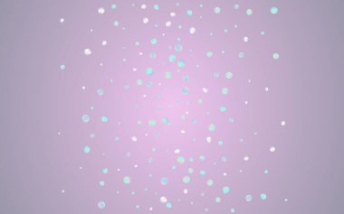 Çok Renkli Yağmur Şeffaf Mavi Arkaplan. 