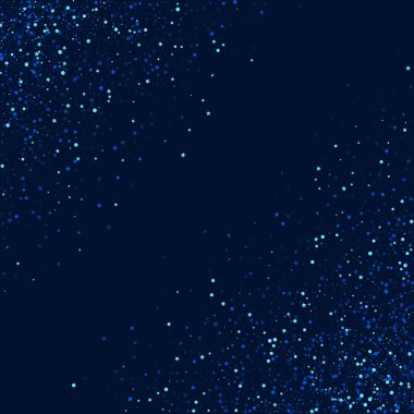 Karanlık Parti Vektörü Yıldızlı Çizim. Beyaz Xmas 