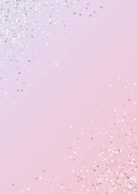 Beyaz Sequin Pembe Pembe Arkaplan. Efekt 