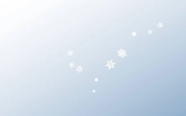 Gray Snow Panoramic Vector Gray Hintergrund. Weihnachten — Stockvektor