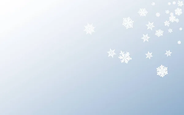 Gray Snow Panoramic Vector Gray Hintergrund. Licht — Stockvektor
