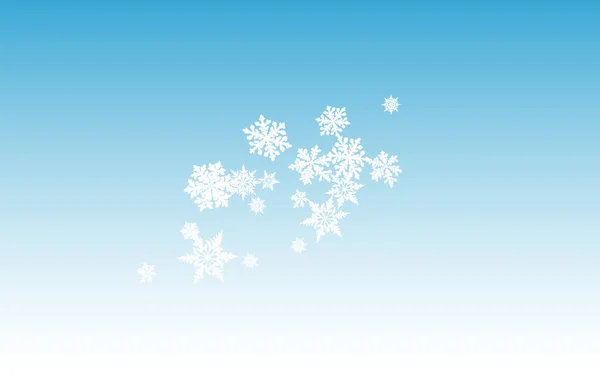 Grauer Schnee Vektor blauer Hintergrund. — Stockvektor