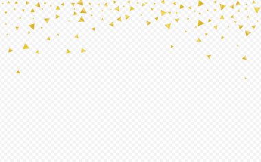Altın Toz Tatili Şeffaf Arkaplan. 