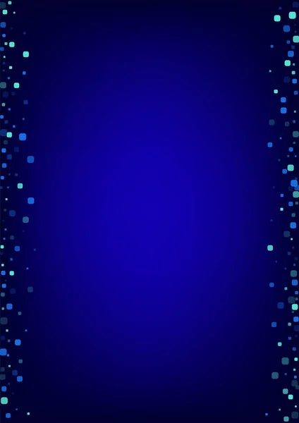 Blue Cell Celebration Blue Vector Background. — Stockový vektor