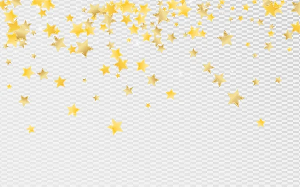 Estrelas amarelas Galaxy Vector Transparente — Vetor de Stock