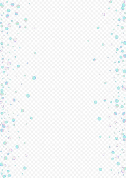 Confettis colorés Top fond transparent. — Image vectorielle