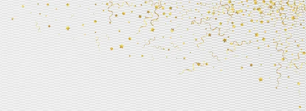 Золотий спіральний різдвяний вектор Панорамний — стоковий вектор