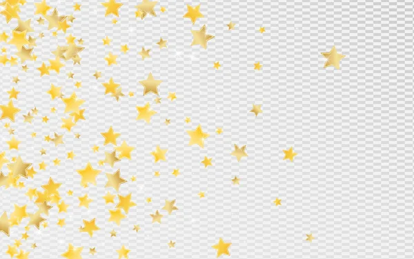 黄色装饰星向量透明 — 图库矢量图片