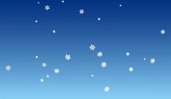 Grå snö panoramavektor blå bakgrund. — Stock vektor