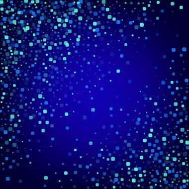 Mavi Meydan Mavi Vektör Arkaplanı. Karnaval 