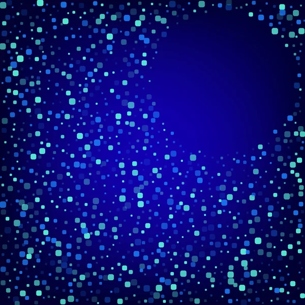 Turcoaz Cell Top Blue Vector Background . — Vector de stoc