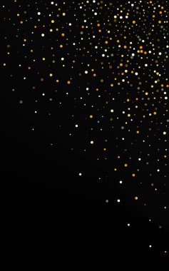 Sarı Toz Tatili Kara Arkaplan. Yıldönümü 