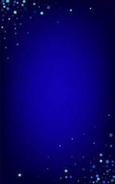 Turkuaz Parçacık Mavi Vektörü Kutla 