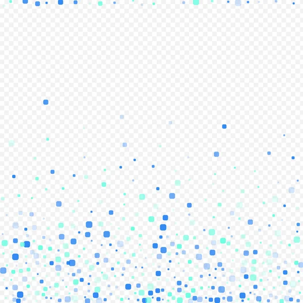 Modrý čtverec dekorace vektor průhledný — Stockový vektor