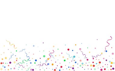 Çok renkli çemberler Parlak Vektör Beyaz 