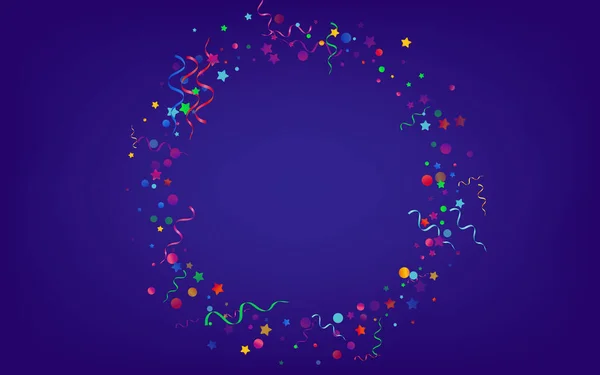 Vecteur de Noël Serpentine multicolore Bleu — Image vectorielle