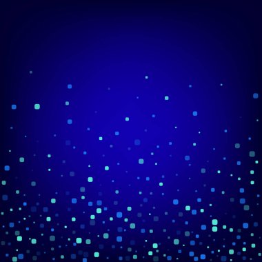 Turkuaz Meydanı Düşen Mavi Vektör Arkaplanı. 