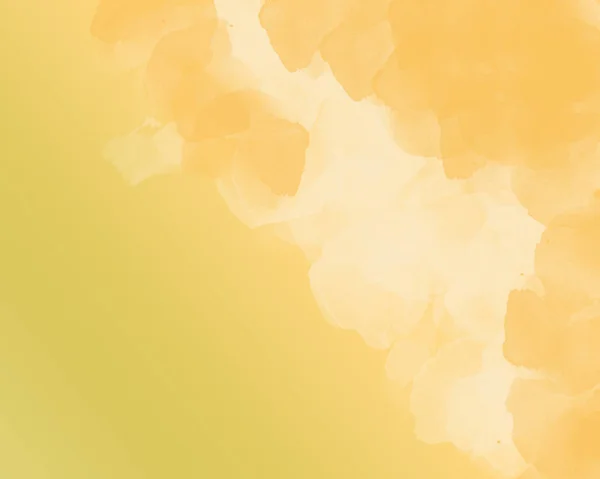 Abstrakcyjny Obraz Delikatnych Jasnych Kolorów Żółtym Tle — Zdjęcie stockowe
