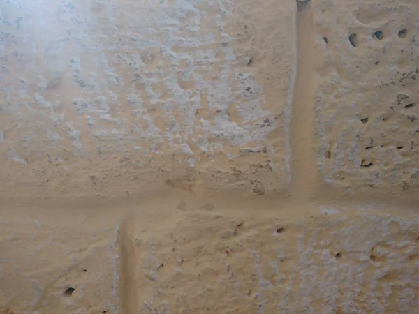 古い茶色のレンガの壁からの背景レトロな壁 — ストック写真
