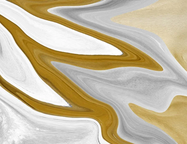 白色背景下波浪运动的抽象图像 — 图库照片