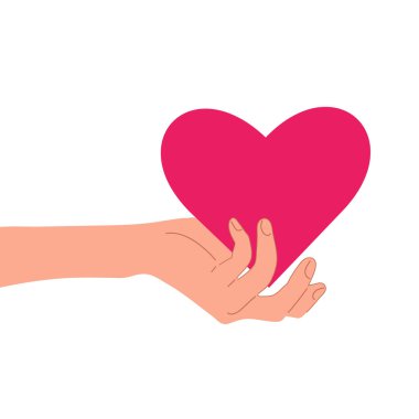 Aşk ve romantizm konsepti, çiftlerin kalpleri hediyeler ve dijital iletişim.