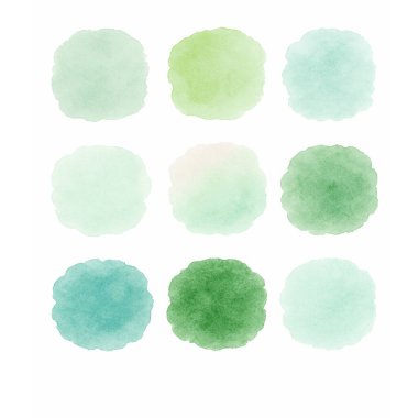 Beyaz kağıt üzerinde mavi suluboya soyutlama. Grunge 'un geçmişi. Retro,