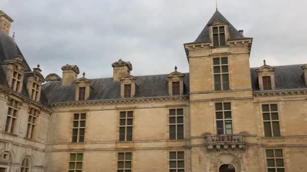 Franciaország, a reneszánsz kastély Cadillac Gironde, Európa — Stock videók