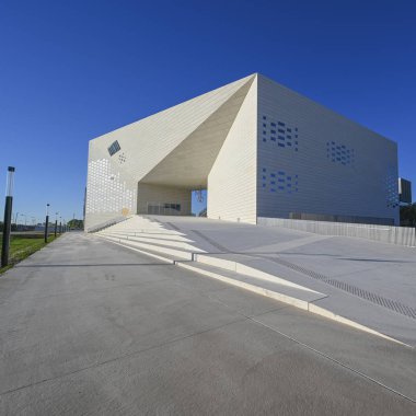 Bordeaux, Fransa - Temmuz 2019 : Bordeaux'daki La Meca Müzesi, H