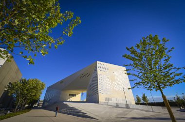 Bordeaux, Fransa - Temmuz 2019 : Bordeaux'daki La Meca Müzesi, H